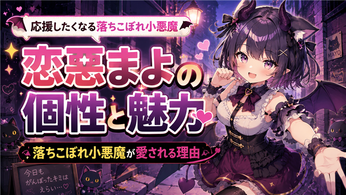 VTuberとして注目される恋惡まよの個性と魅力