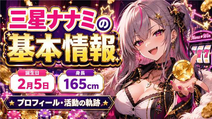 VTuberとしての三星ナナミの基本情報