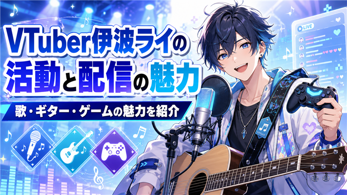 VTuber伊波ライの活動と配信の魅力