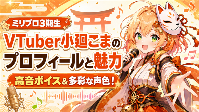 VTuber小廻こまのプロフィールと魅力