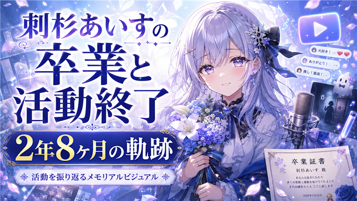 刺杉あいすのVTuberとしての卒業と活動終了