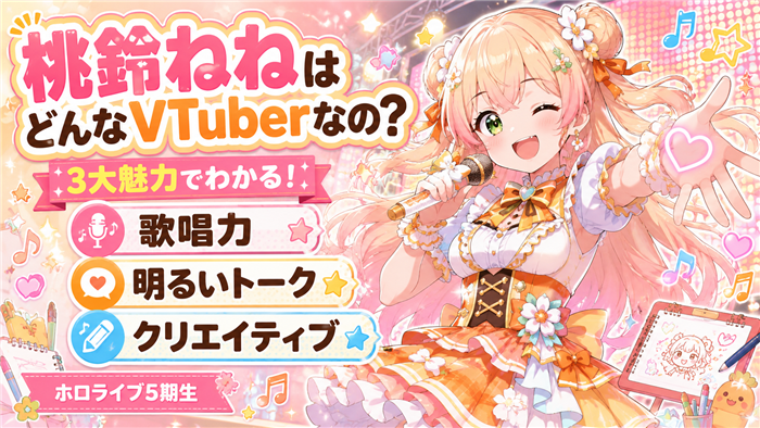 桃鈴ねねはどんなVTuberなの？