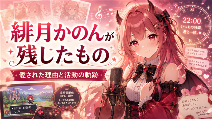 緋月かのんというVTuberが残したもの